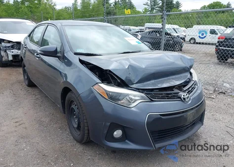 2016 Toyota Corolla S из США, поврежденный, VIN 2T1BURHE2GC649011